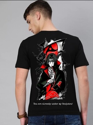 Itachi Uchiha Oversized Back Printed T-Shirt