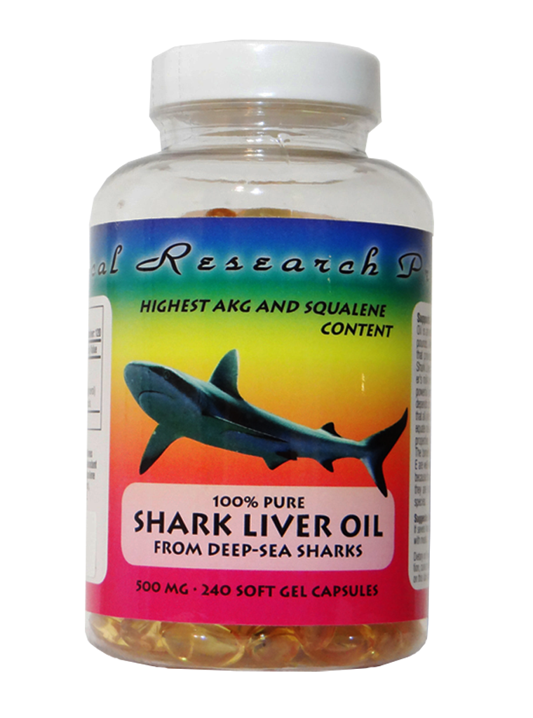 Shark Liver Oil - 240 Soft Gel Capsules