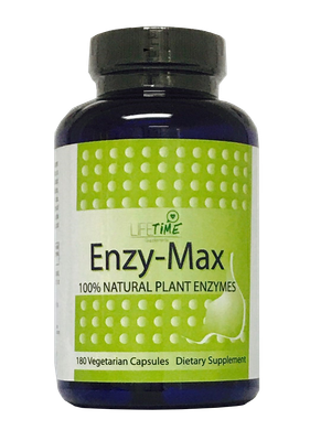 Enzymax - Natural plant enzymes 180 capsules  "available ONLY in Brazil"