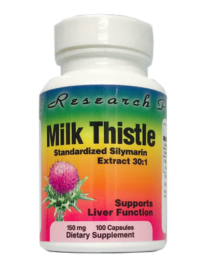 Milk Thistle - 100 Capsules