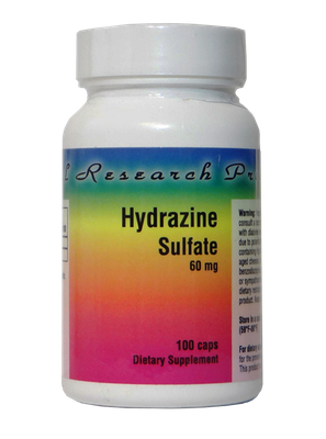 Hydrazine Sulfate 60 mg - 100 Capsules