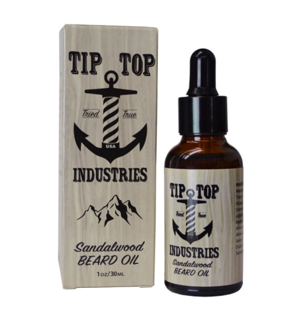 Tip Top - Sandalwood Beard Oil
