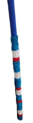 Palo piñatero decorado