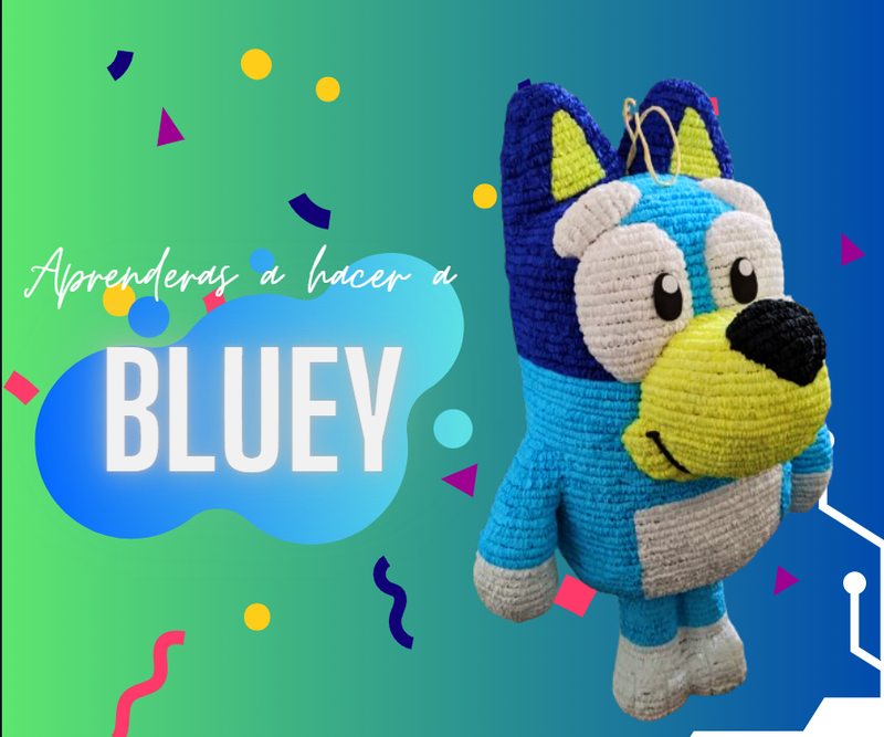 CURSO ONLINE 3D - BLUEY