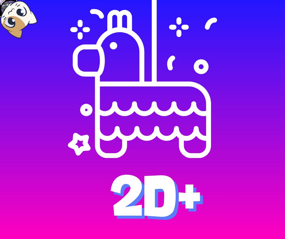 Piñata personalizada 2D Plus