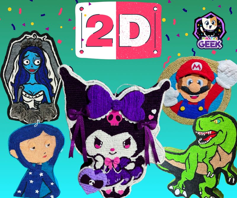 Curso Piñatería 2D - 20 de julio - Cupo Limitado