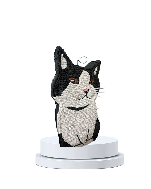 Gato blanco negro