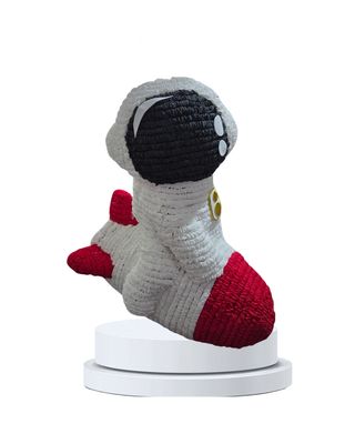 Astronauta amigurumi