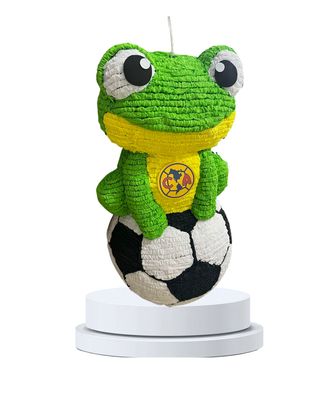 Rana René con balon