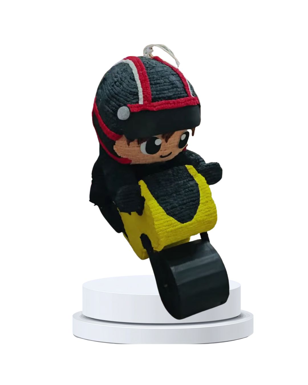 Niño con moto