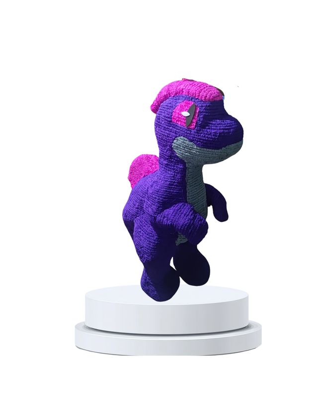 Dinosaurio morado