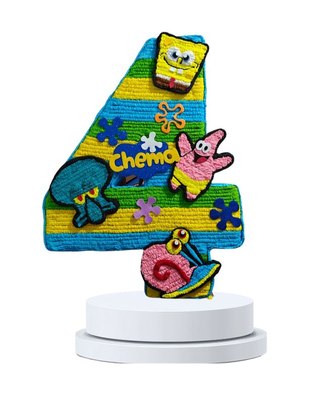 Número Bob esponja