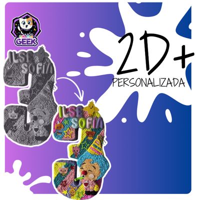 Piñata personalizada 2D Plus