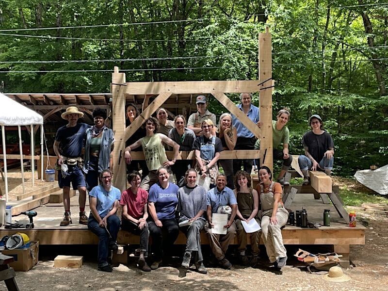 TIMBER FRAMING FOR WOMEN & GENDER NON-CONFORMING FOLKS Jun 22-27, 2025