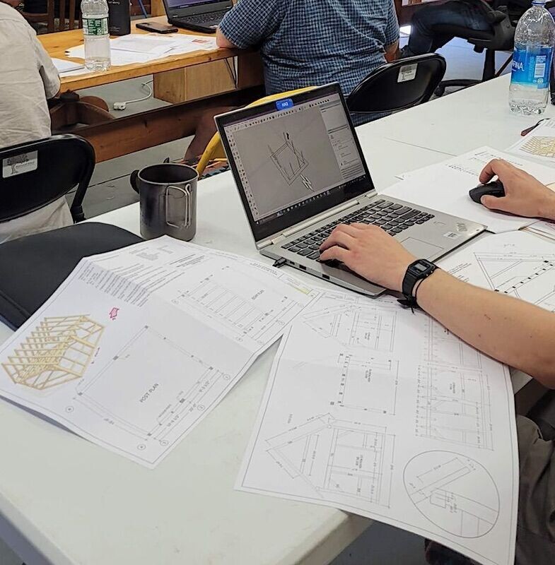 SKETCHUP FOR TIMBER FRAMING (INTRO ONLINE) WAITLIST