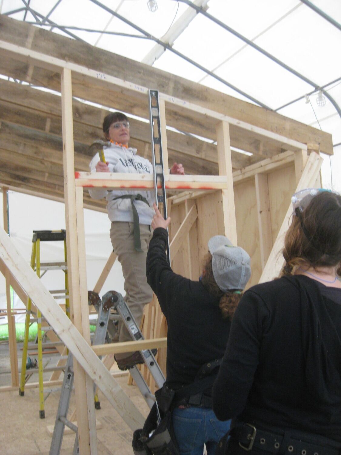 CARPENTRY FOR WOMEN+ April 29 - May 3, 2024