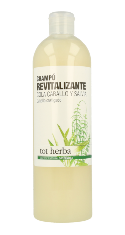 CHAMPÚ REVITALIZANTE COLA DE CABALLO-SALVIA          500ml                                 Tot Herba-Authex