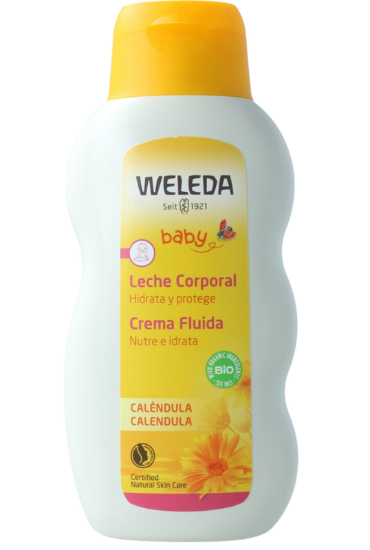 LECHE CORPORAL DE CALÉNDULA BEBÉ            200ml                            Weleda