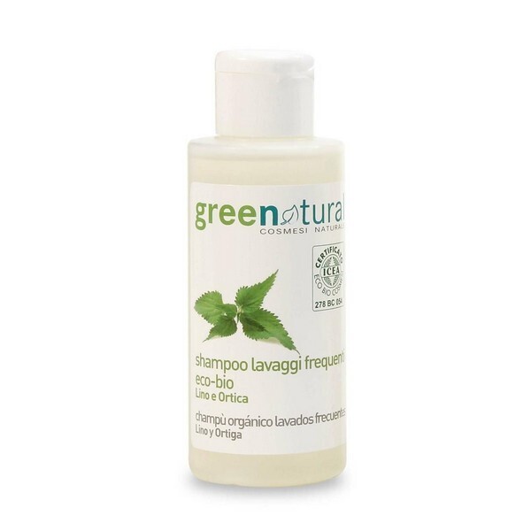 CHAMPU LAVADOS FRECUENTES DE LINO Y ORTIGA – 100 ML