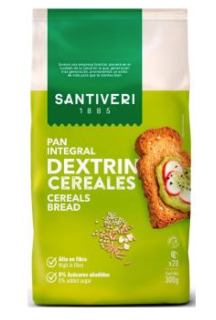 PAN DEXTRIN CON 5 CEREALES INTEGRAL - 300 g