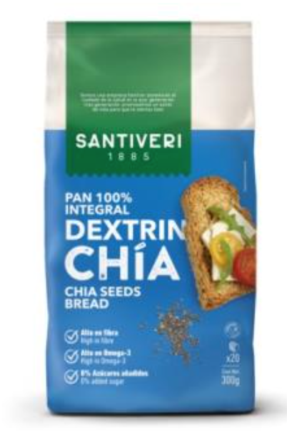 PAN DEXTRIN CON CHIA - 300 g