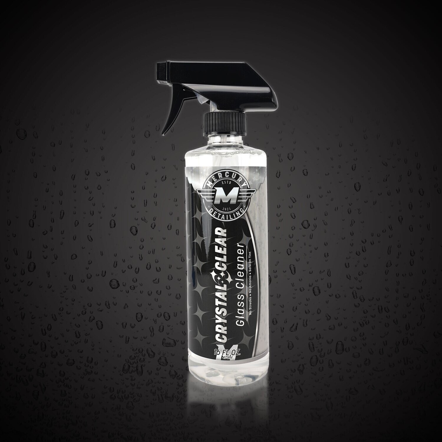Crystal Clear Glass Cleaner 16 oz.