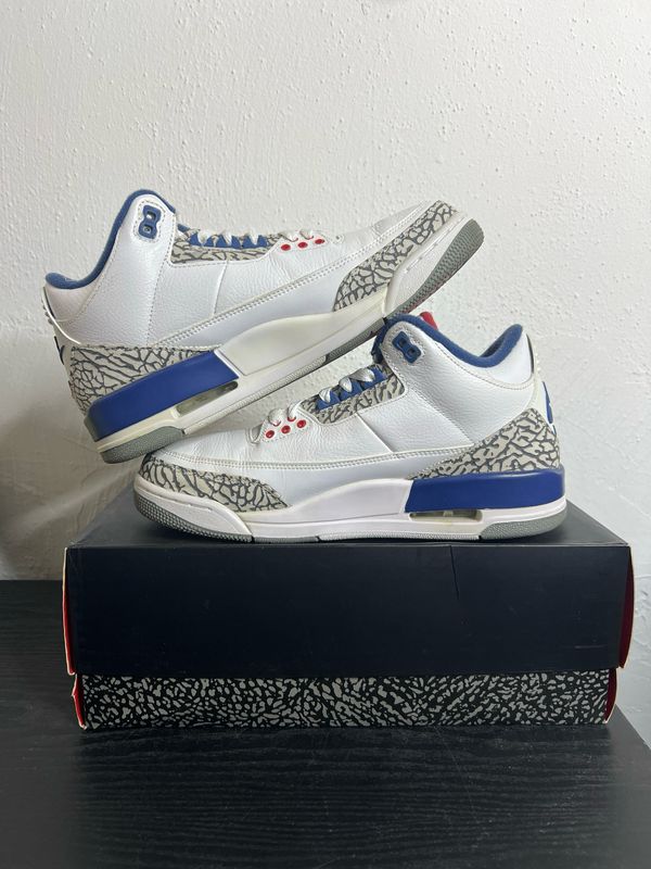 JORDAN 3 TRUE BLUE (USED)