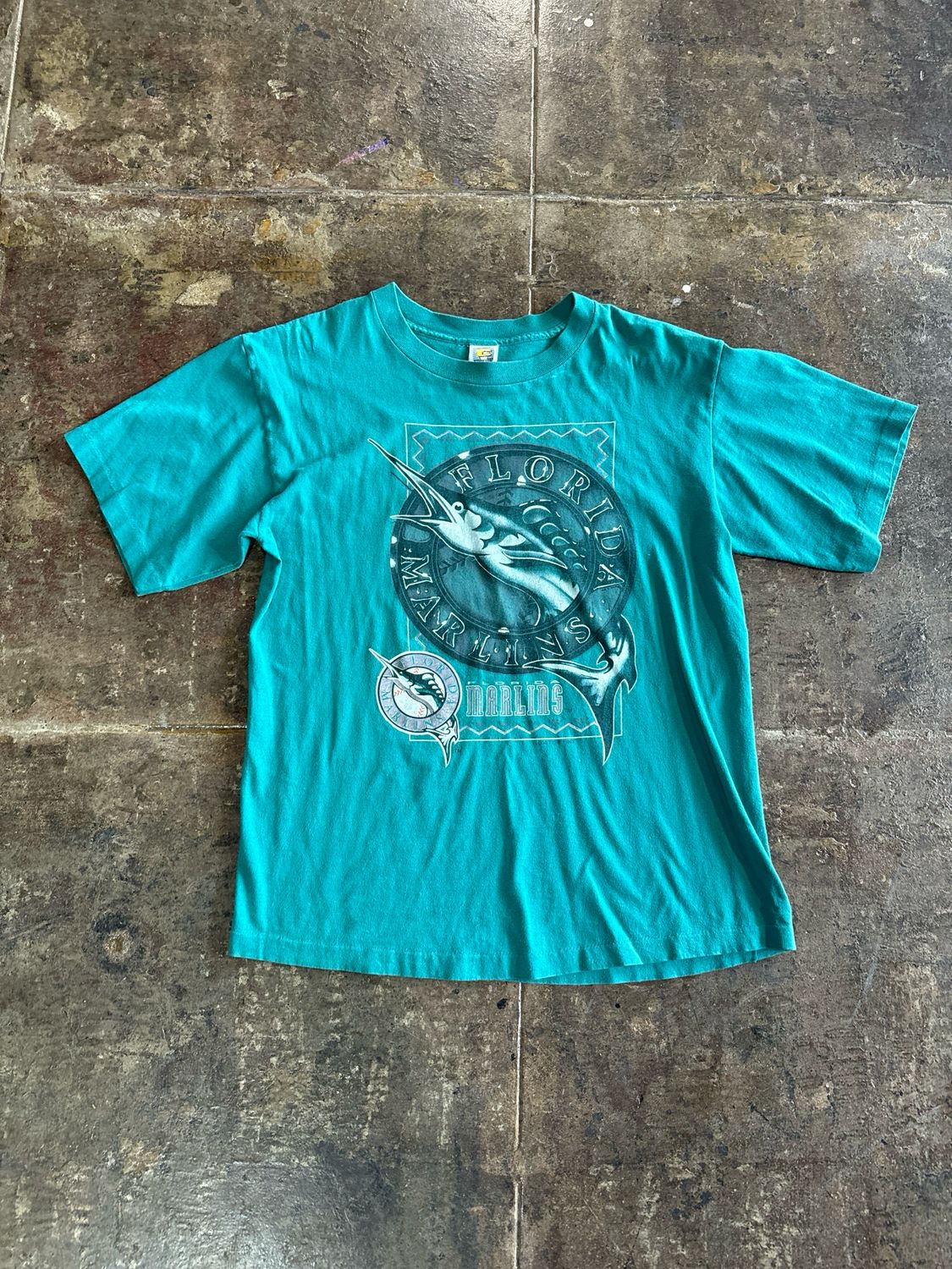 FLORDIA MARLINS TEE SIZE: L