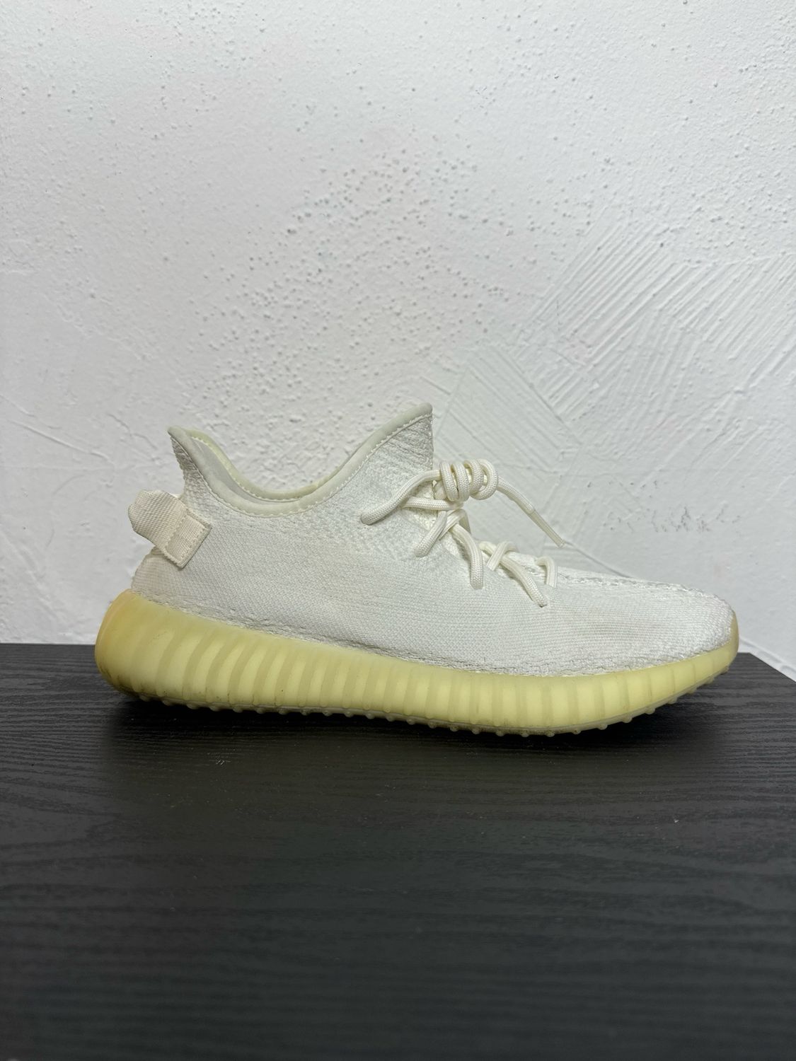 YEEZY 350 CREAM WHITE (USED) SIZE:10
