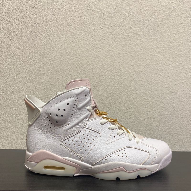 JORDAN 6 GOLD HOOPS(USED)