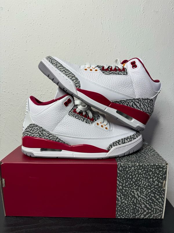 JORDAN 3 CARDINAL