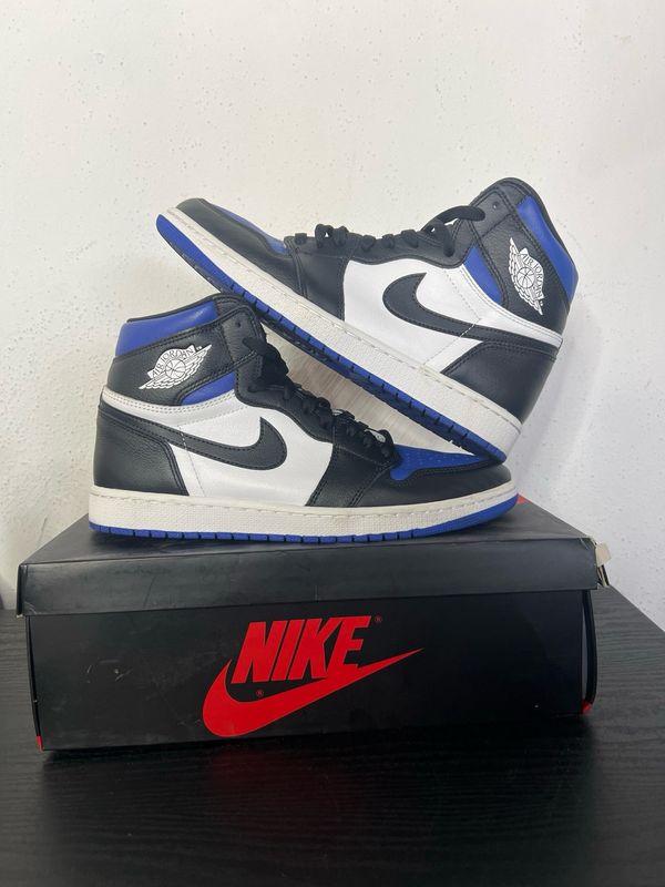 JORDAN 1 ROYAL TOE USED