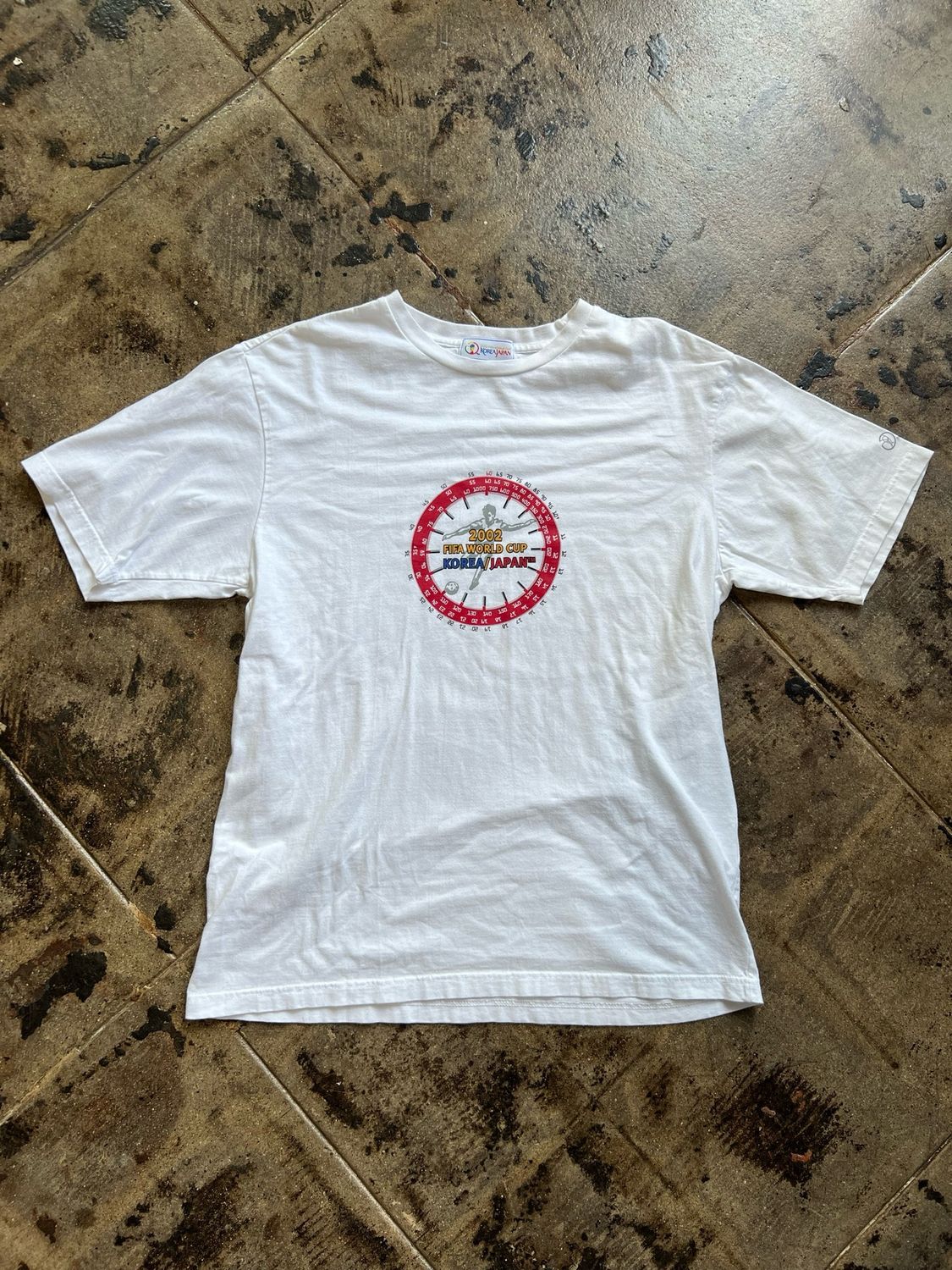 2002 FIFA World Cup Korea/Japan tee sz.M