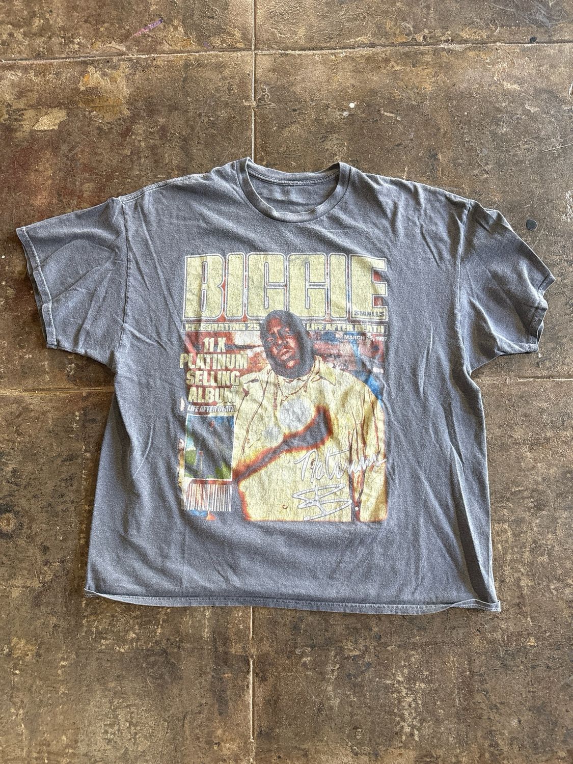 BIGGIE SMALLS TEE SIZE:XL