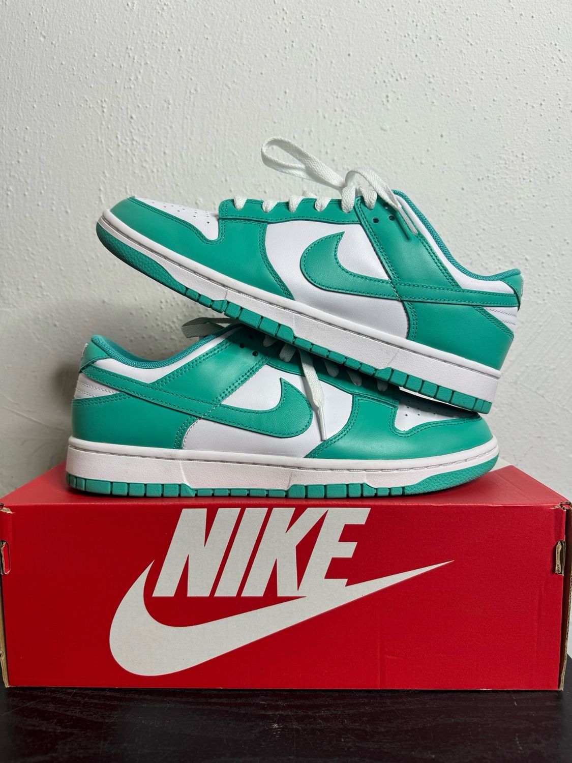 DUNK LOW CLEAR JADE (USED)