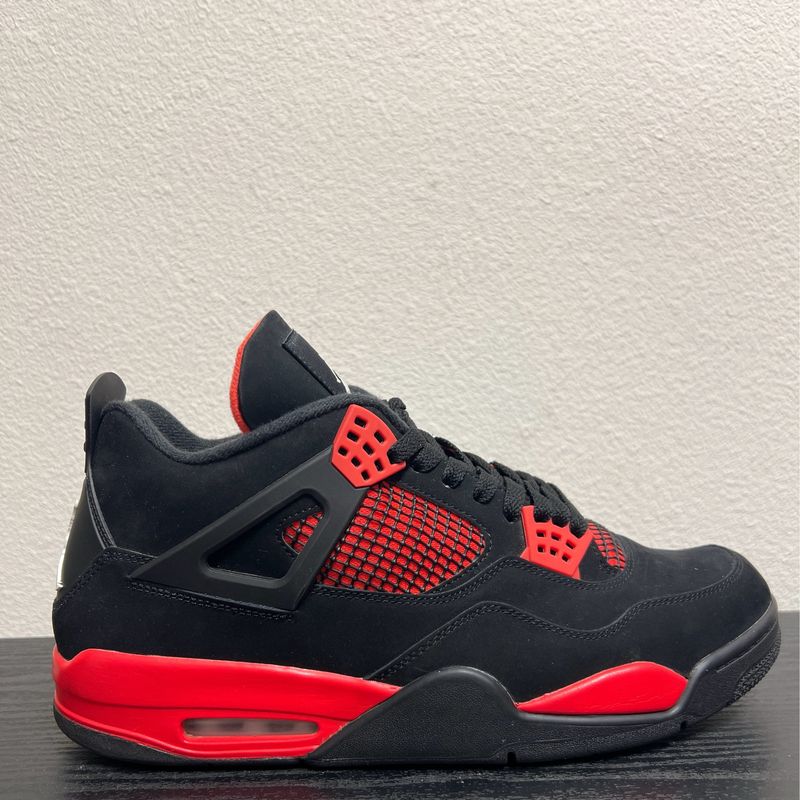 JORDAN 4 RED THUNDER USED SZ.13