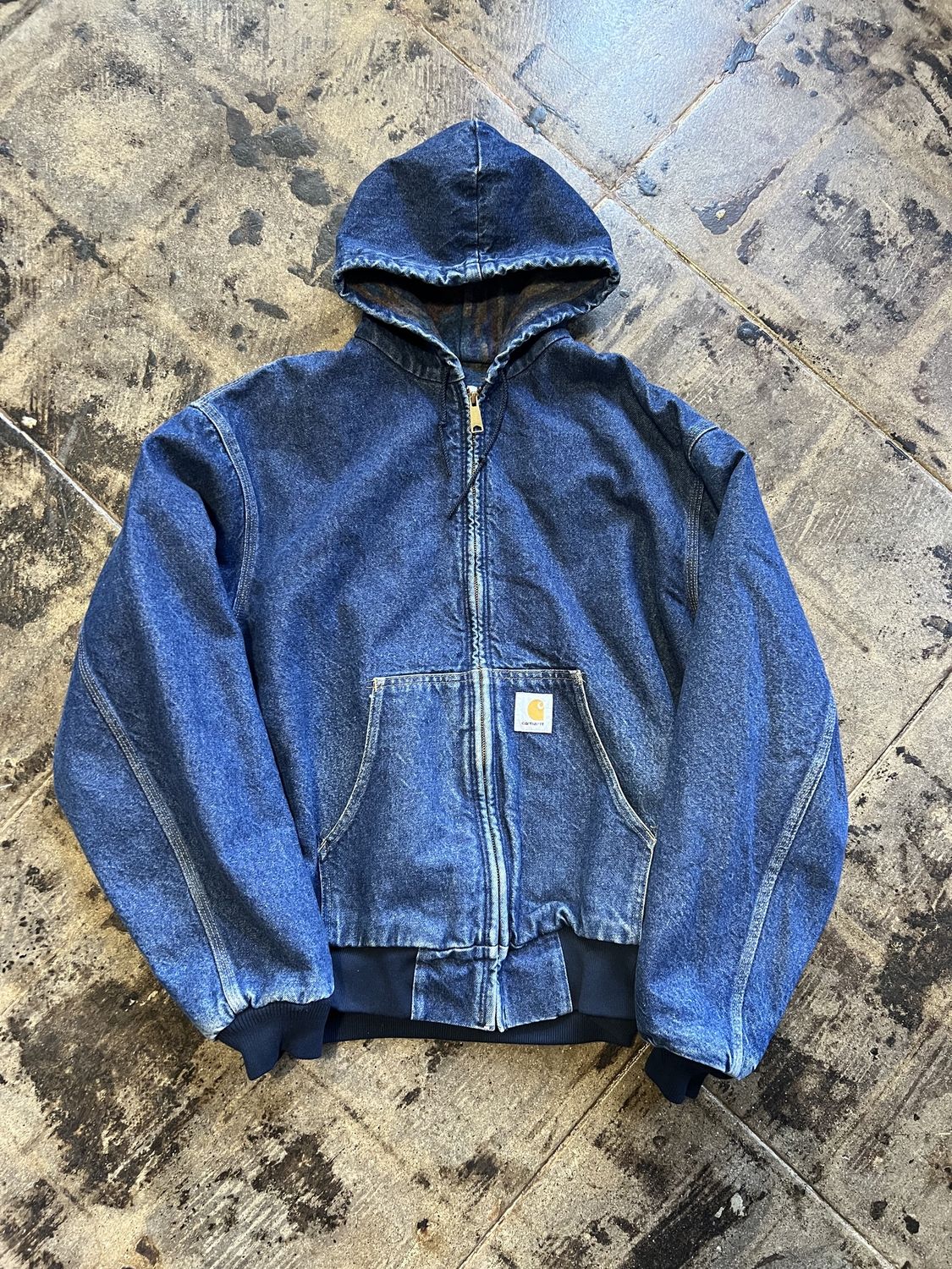 CARHARTT JACKET DENIM AZTEC SZ.L
