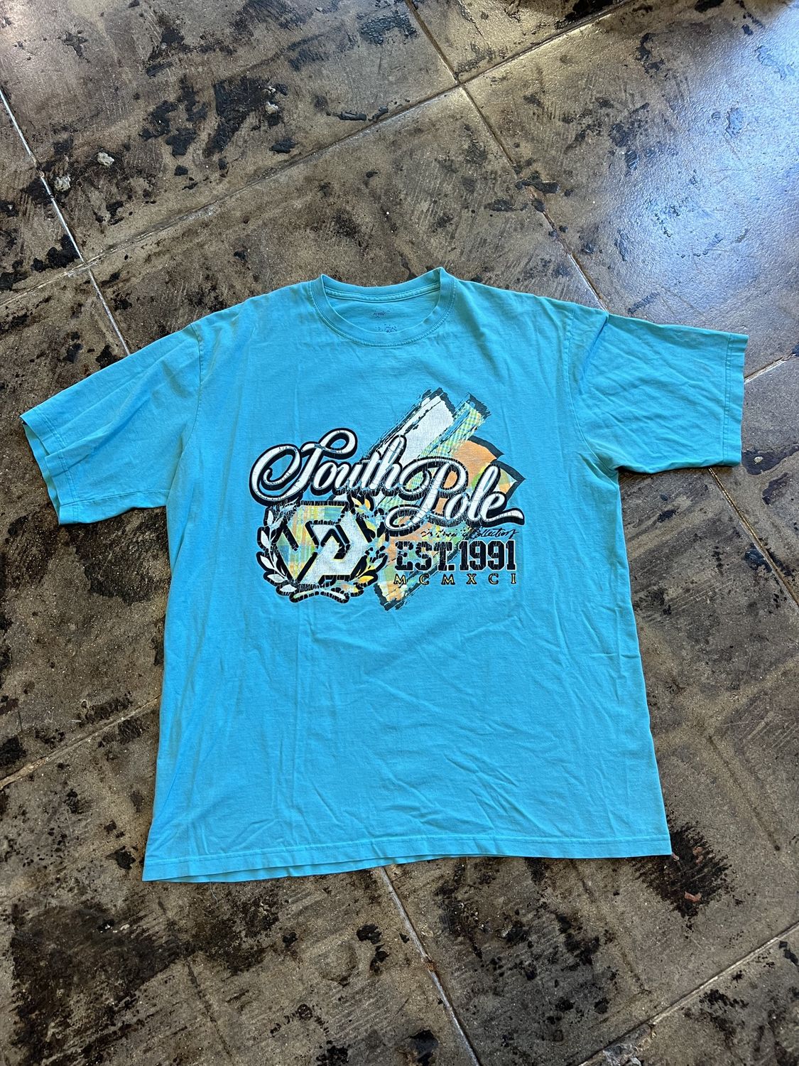 SOUTH POLE TEE SIZE:XXL