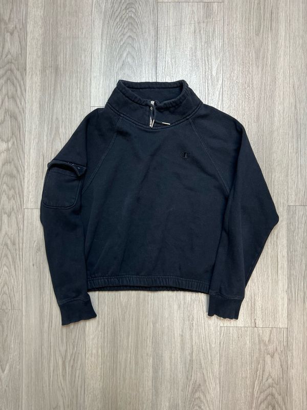 CHAMPION ZIP UP COLLAR SZ: M WOMENS