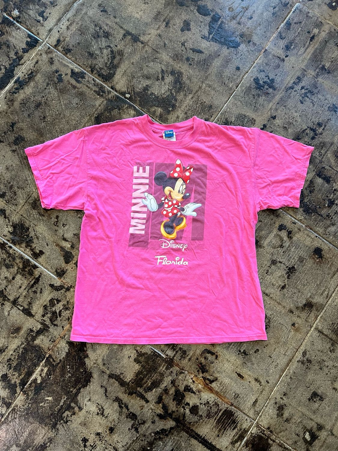 DISNEY MINNIE FLORIDA TEE SZ: XL
