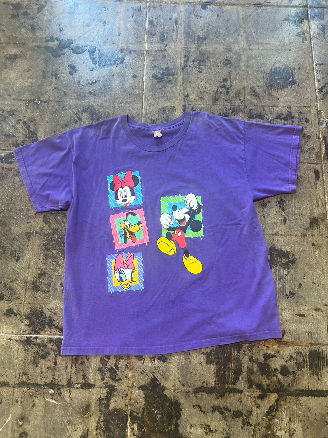 DISNEY PURPLE T SZ.XL