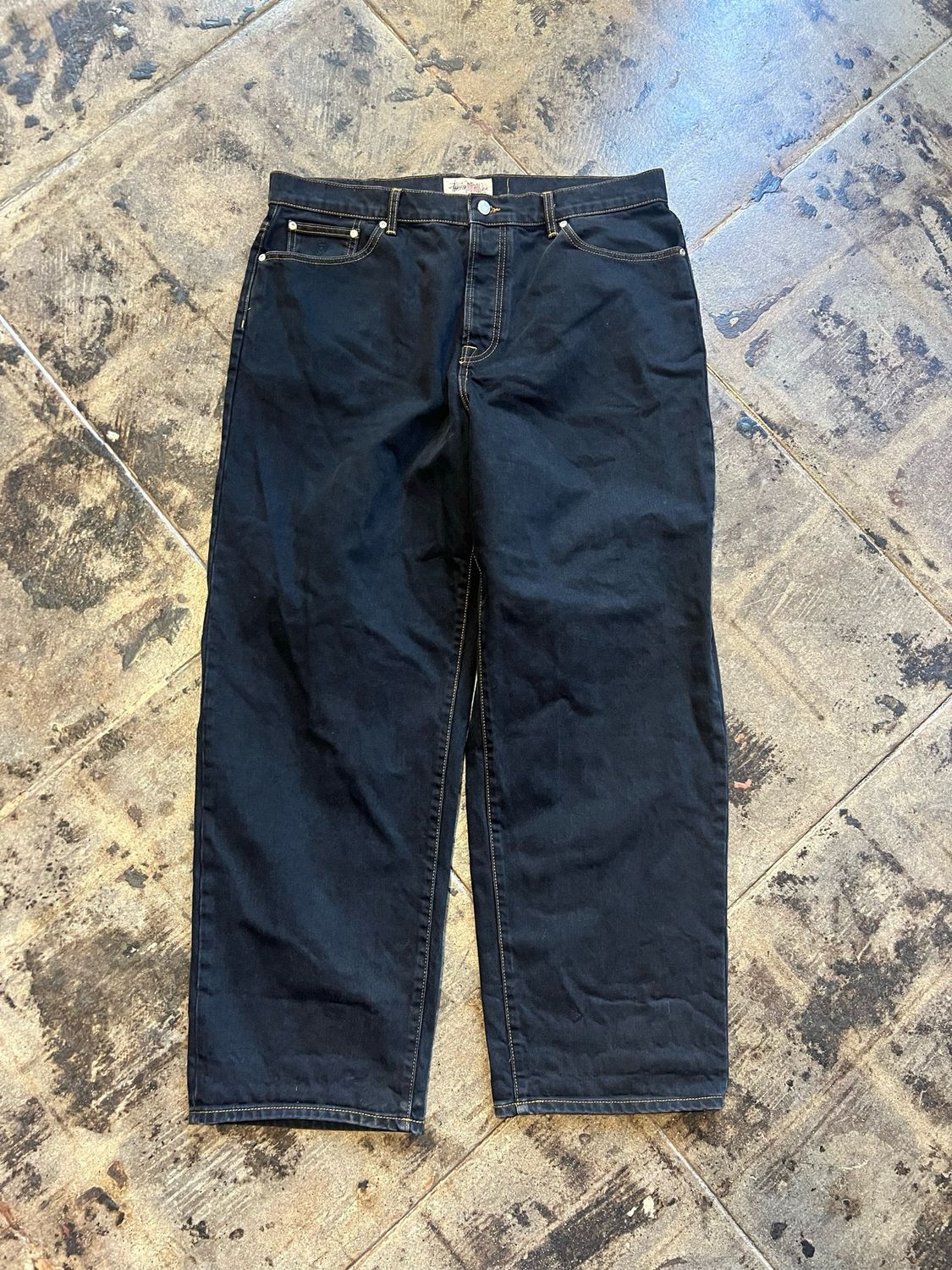 STUSSY BIGOL JEANS SZ. 36X 32