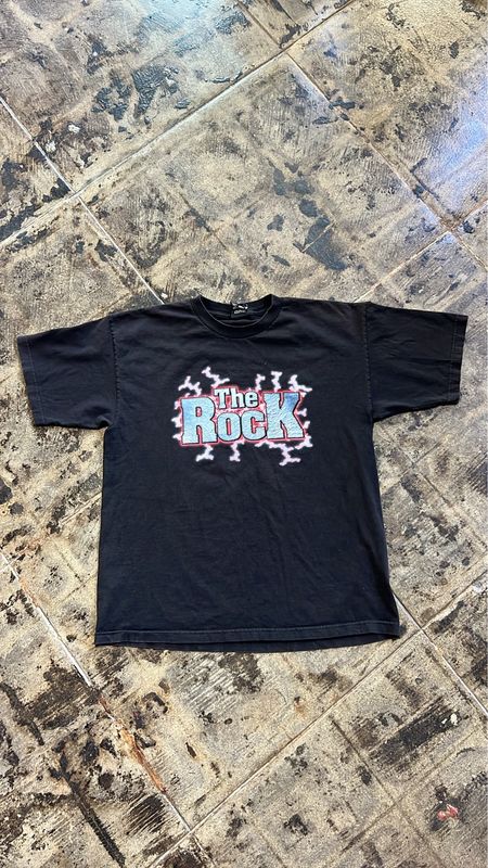 WWF THE ROCK TEE