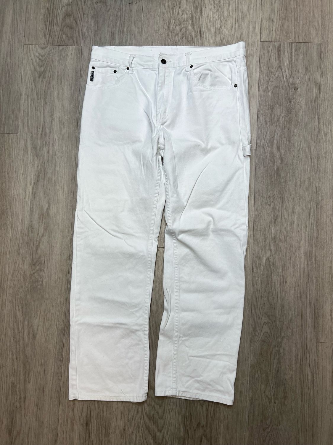 WHITE OSCAR CARPENTER JEANS 36Wx32L