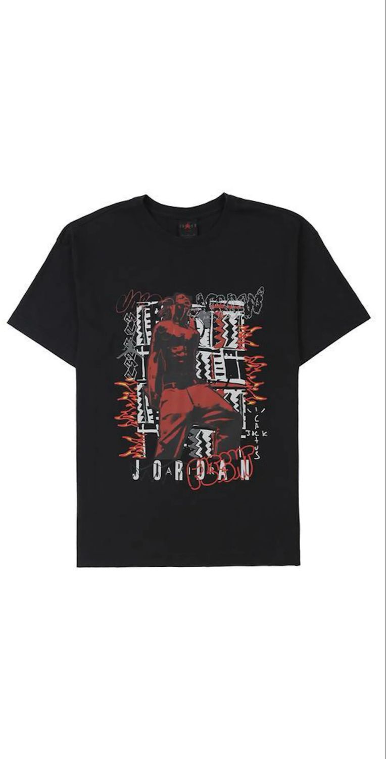 TRAVIS SCOTT MJ 2 TEE SIZE: XXL