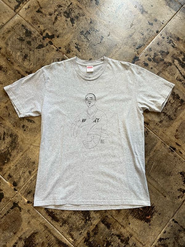 SUPREME PRODIGY GREY TEE SIZE:M