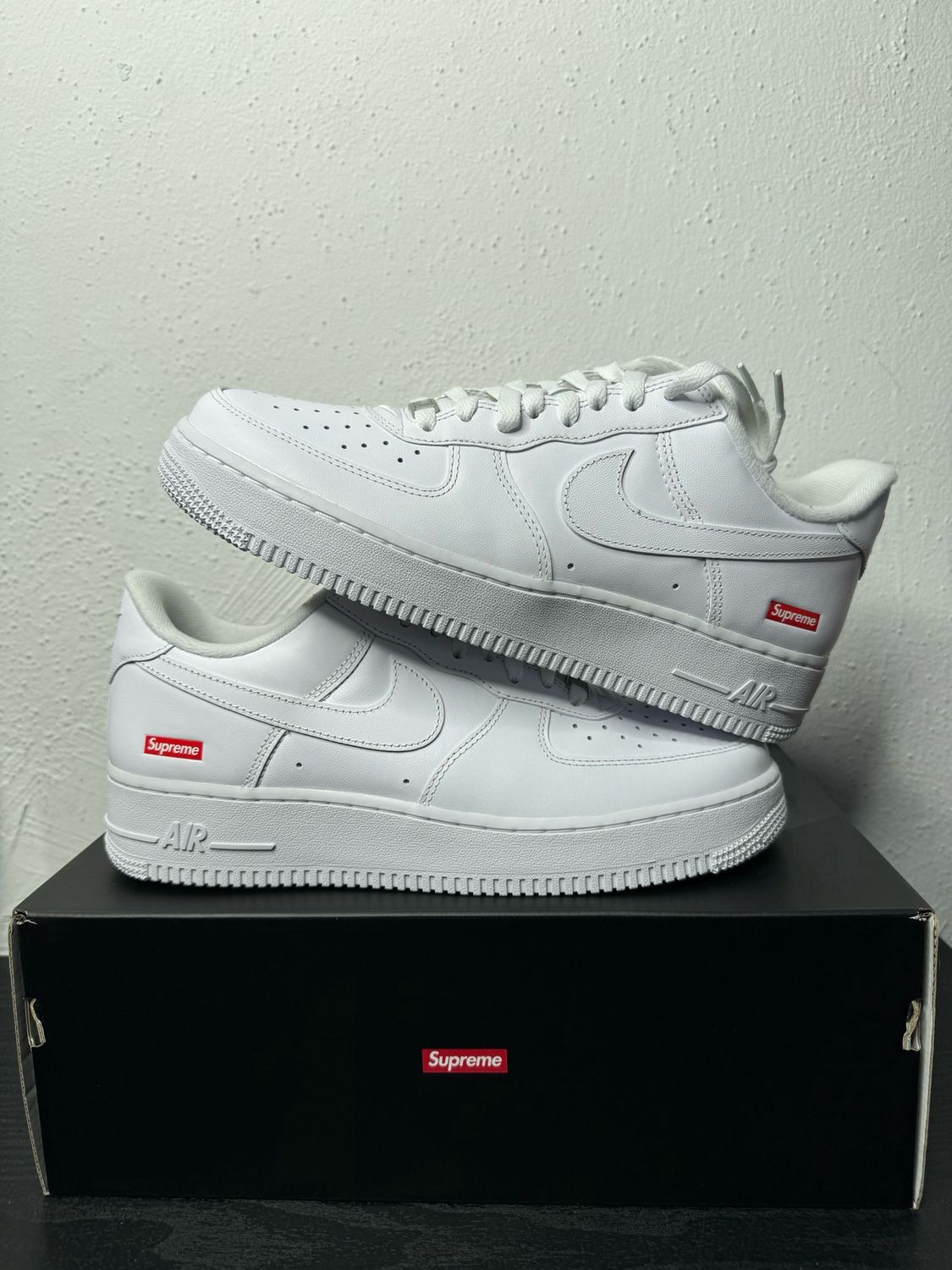 SUPREME AIR FORCE WHT/WHT