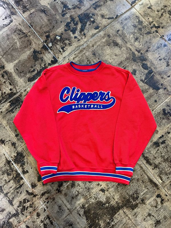 STARTER CLIPPERS CREWNECK SZ: L