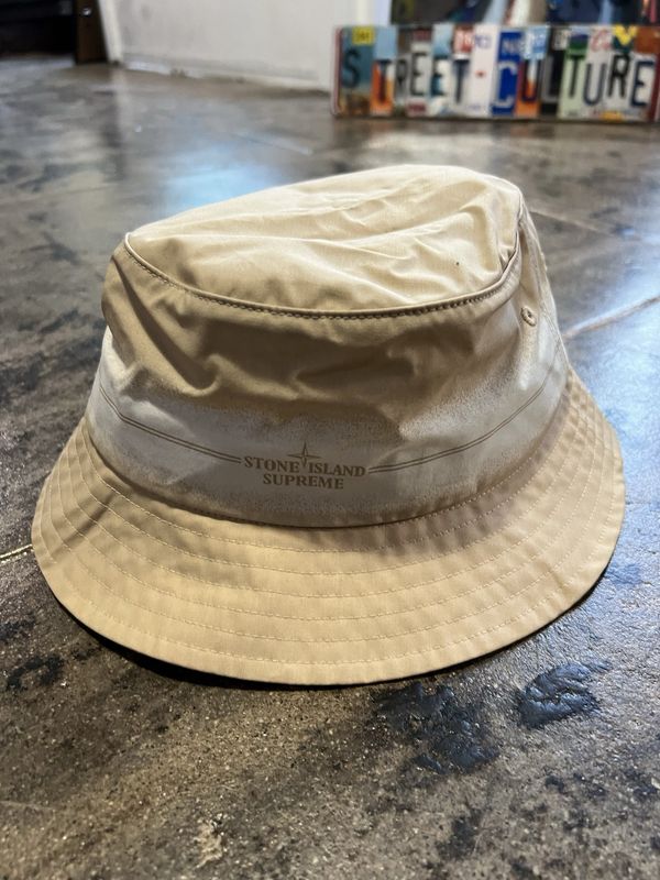 STONE ISLAND SUPREME BUCKET HAT SZ.S-M