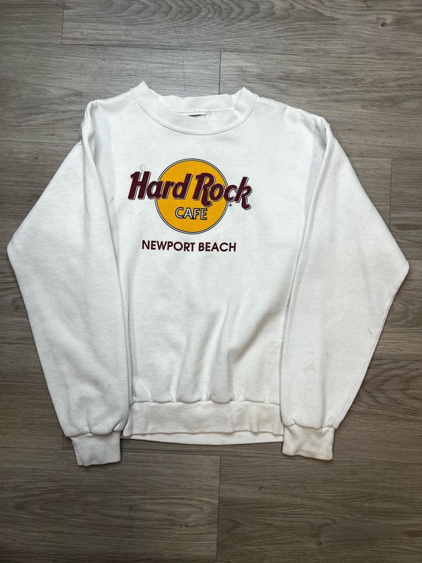 HARD ROCK CAFE NEWPORT BEACH CREWNECK SZ: S